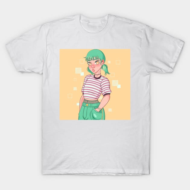 Mint T-Shirt by Dziurawiec